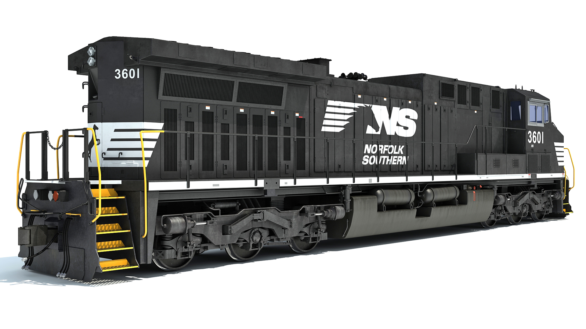 3D Locomotive Csx Canadian - TurboSquid 1556797