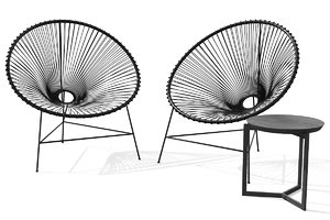 - chairs 3D model