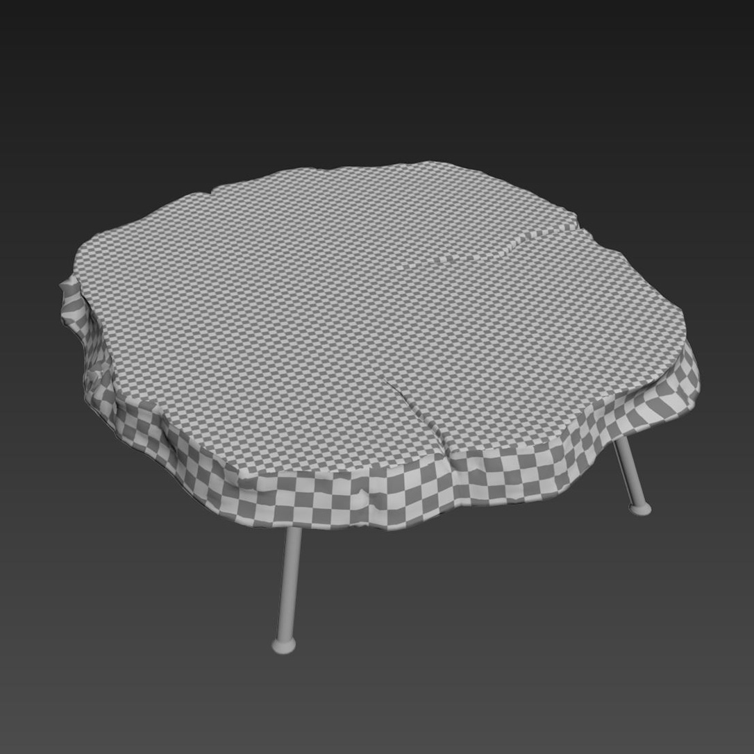 3D wood coffee table TurboSquid 1366003