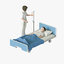 patient hospital bed 3D