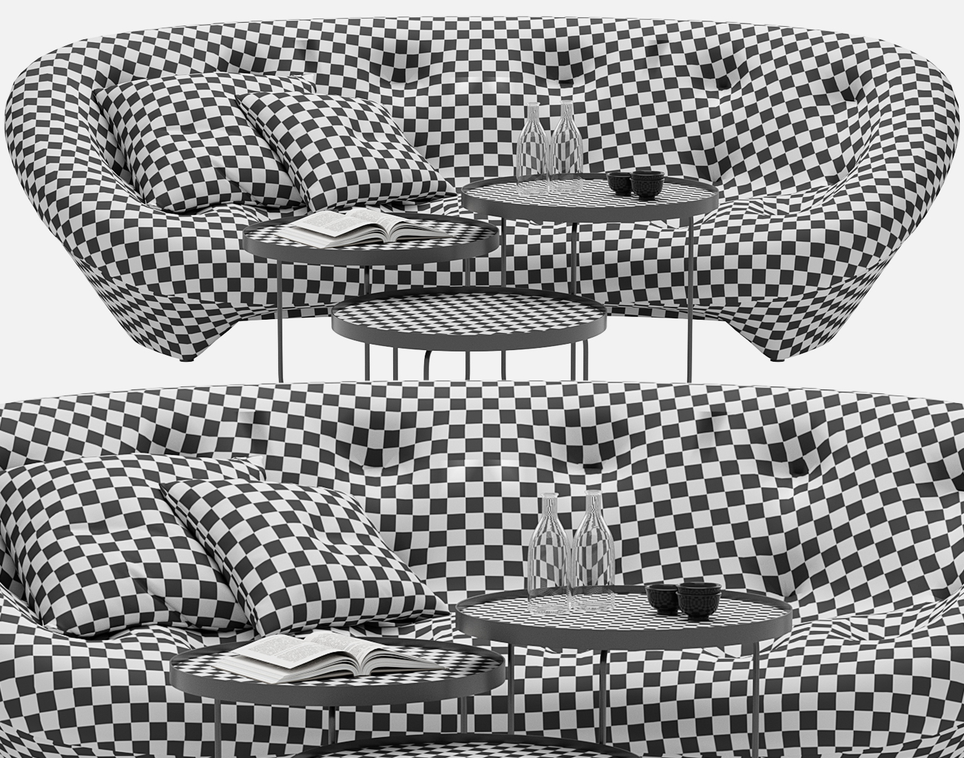 Ploum sofa model - TurboSquid 1557163