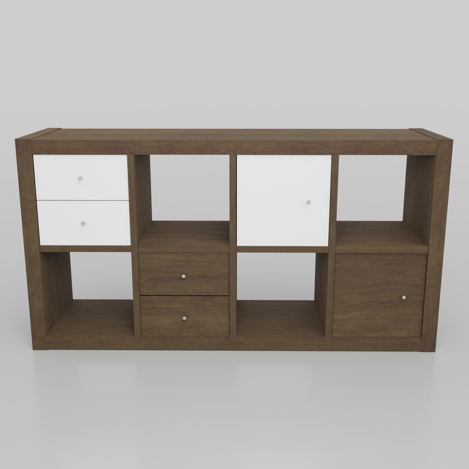 IKEA Kallax 4x2 Model 3D - TurboSquid 1557165