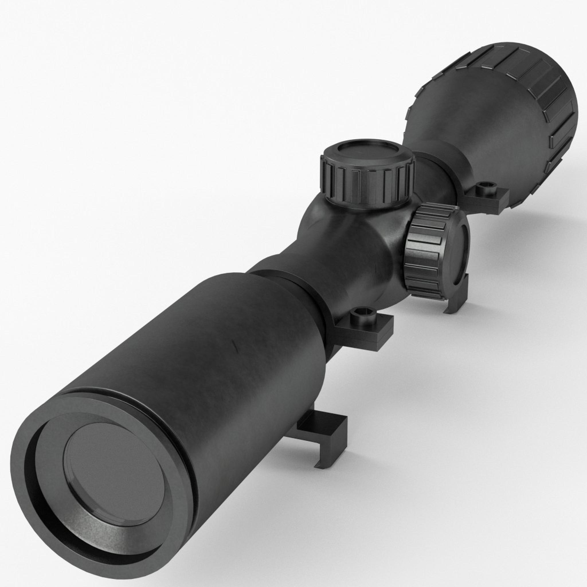 modelo 3d Rifle scope - TurboSquid 1557204