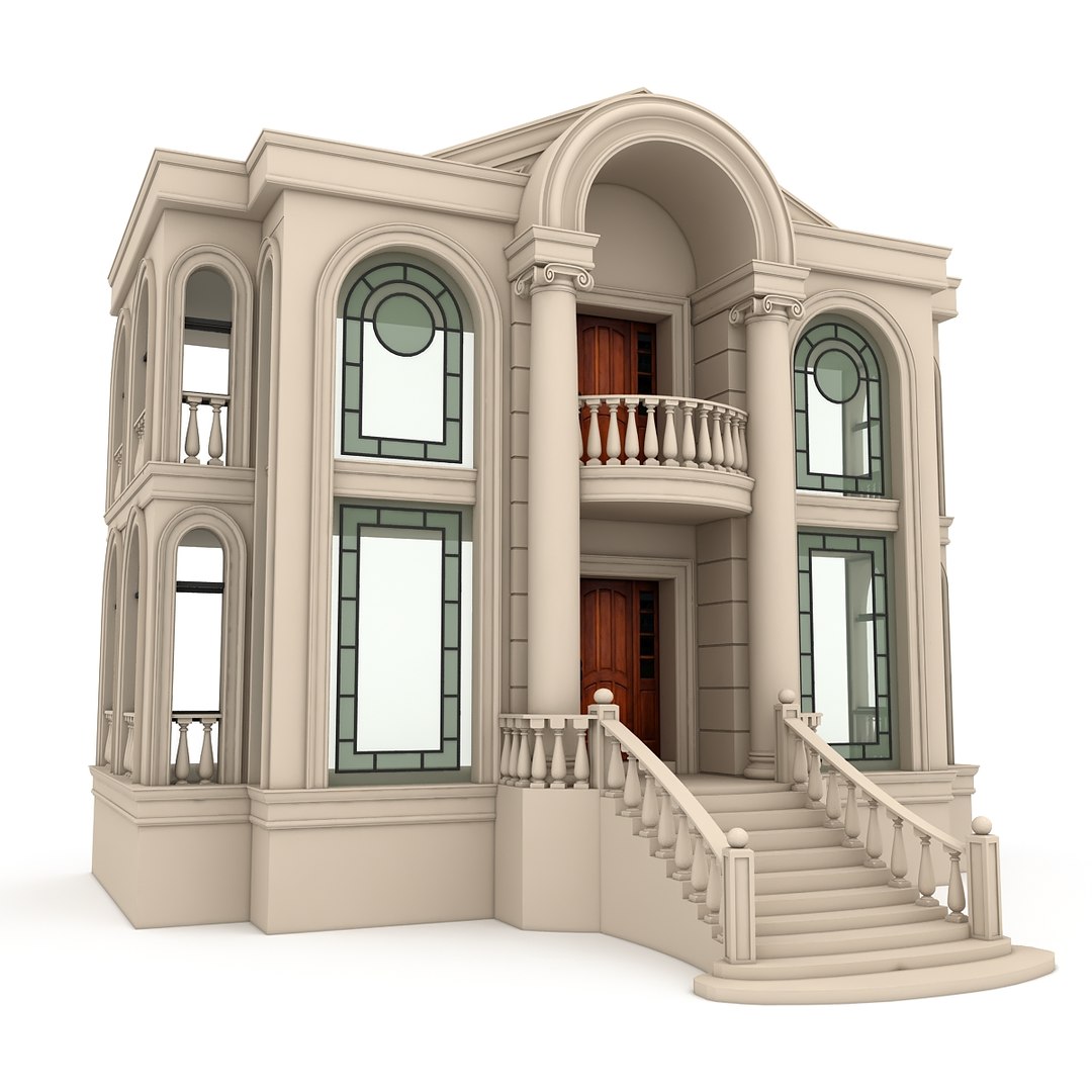 Classical Building 03 3d Model Turbosquid 1557332 5149