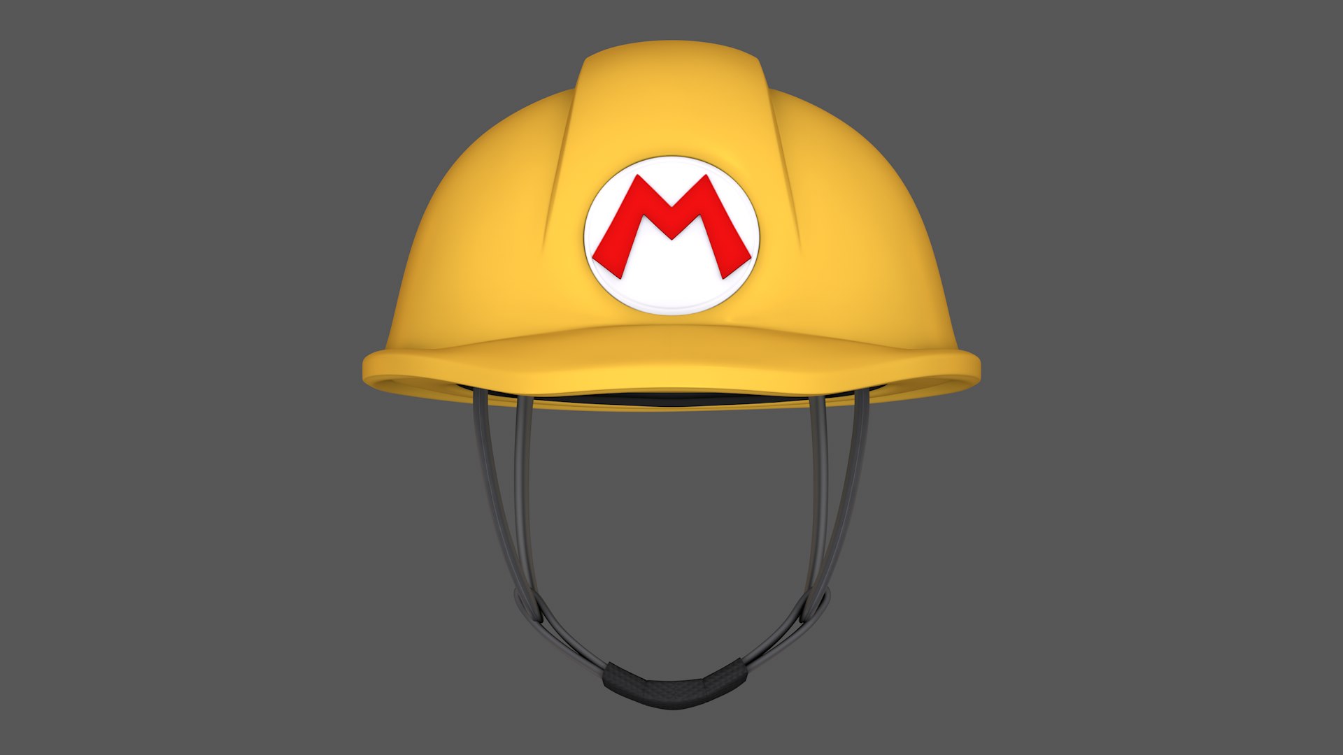 3D mario maker helmet - - TurboSquid 1557369