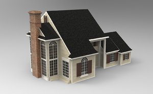 cozy house 3D model
