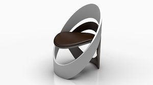 design cylinder chair 3D model