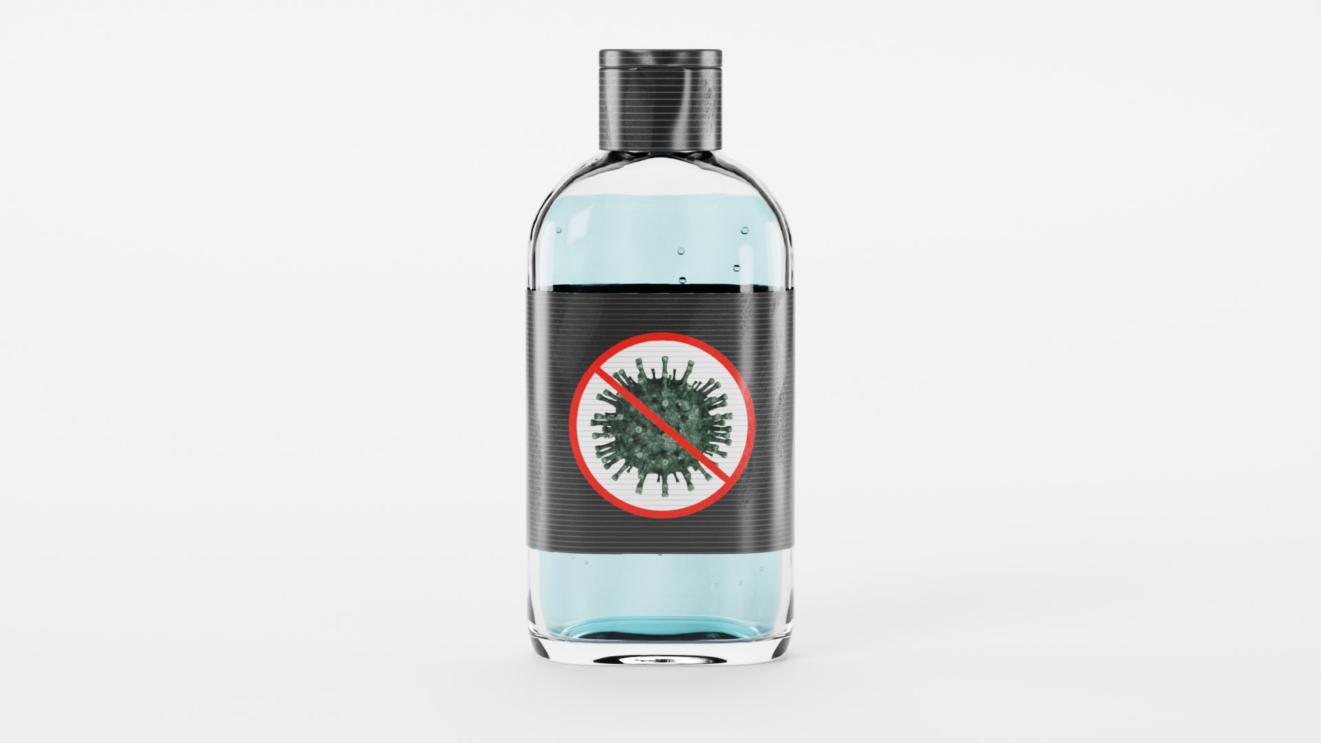 3D hand sanitizer model - TurboSquid 1558284