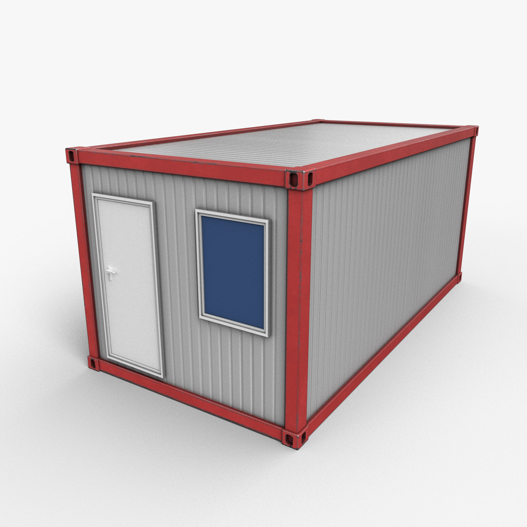 3D model ready office container - TurboSquid 1558357