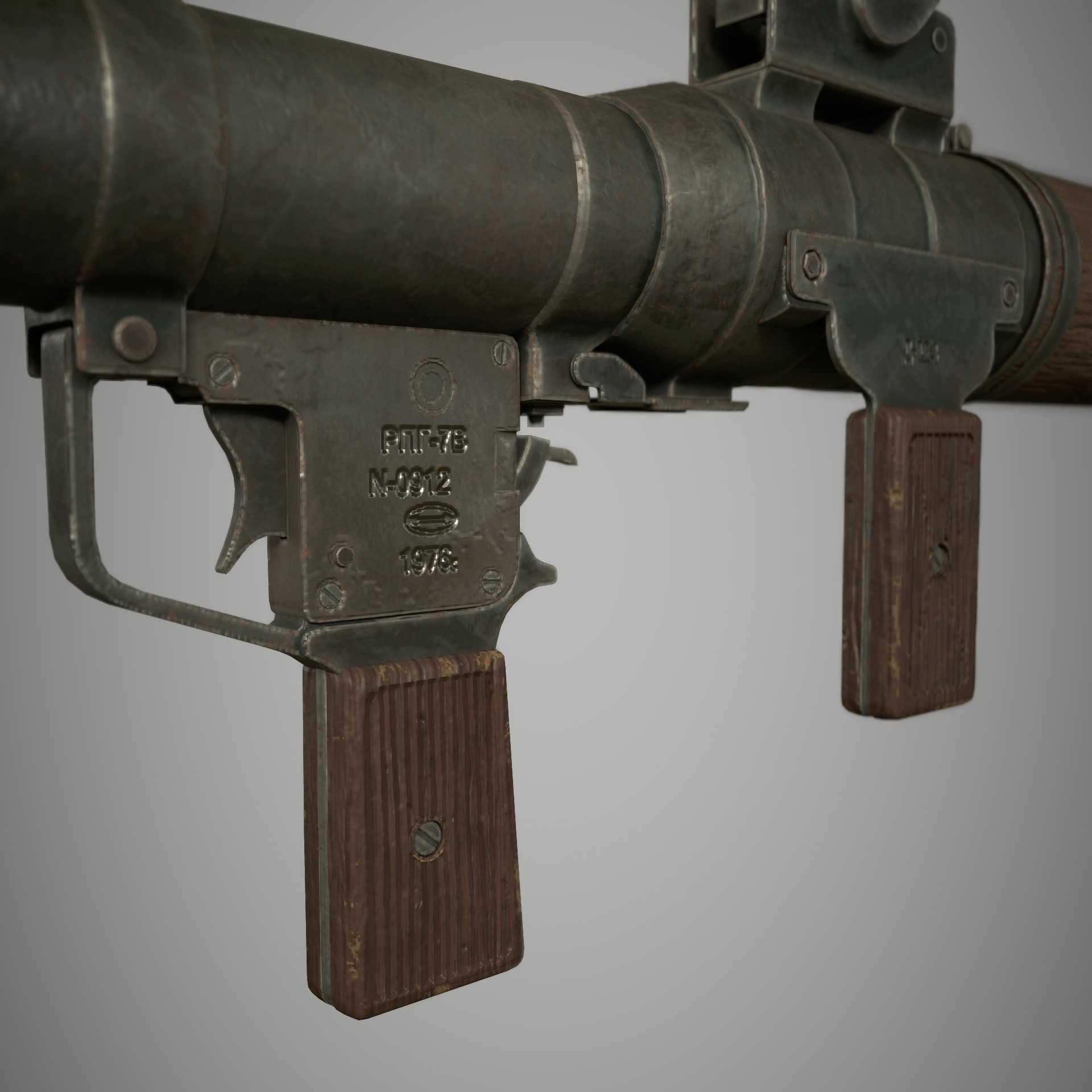 Rocket launcher 3D model TurboSquid 1197868
