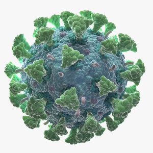3D virus coronavirus corona