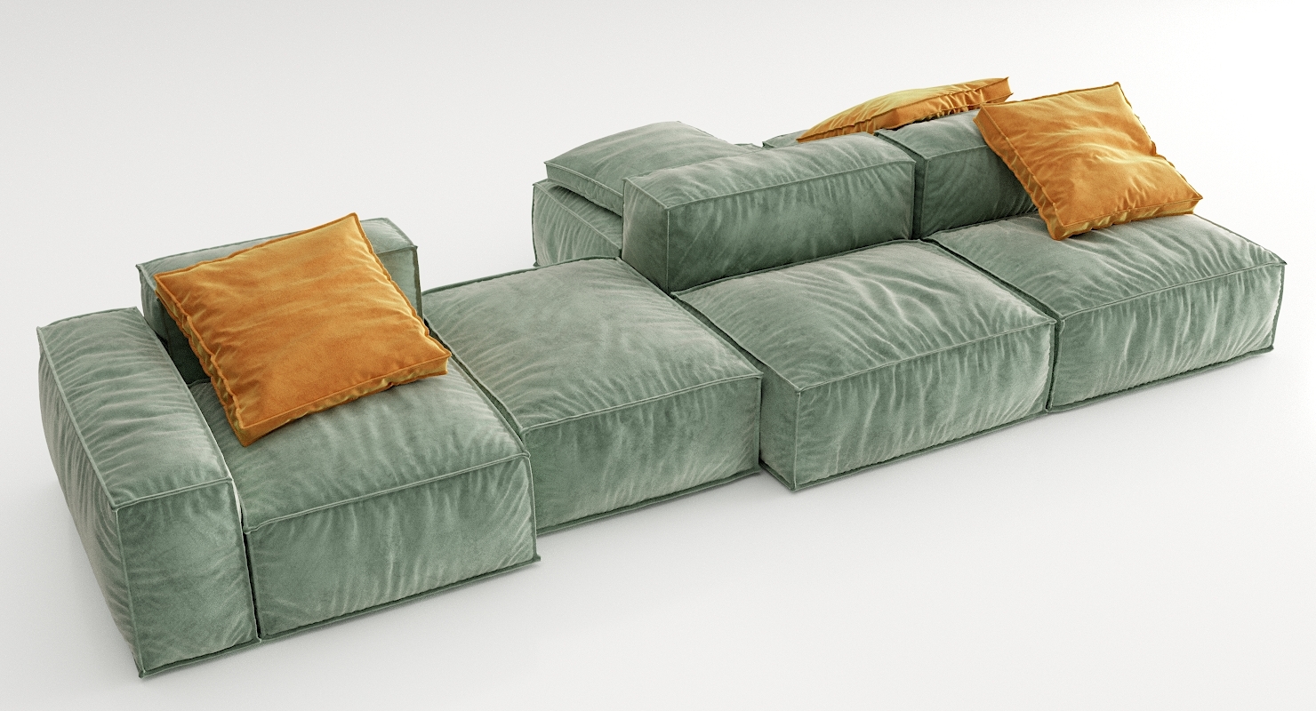 Bonaldo Peanut B Sofa 3D Model - TurboSquid 1558831