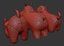 hippo cat beagle 3D