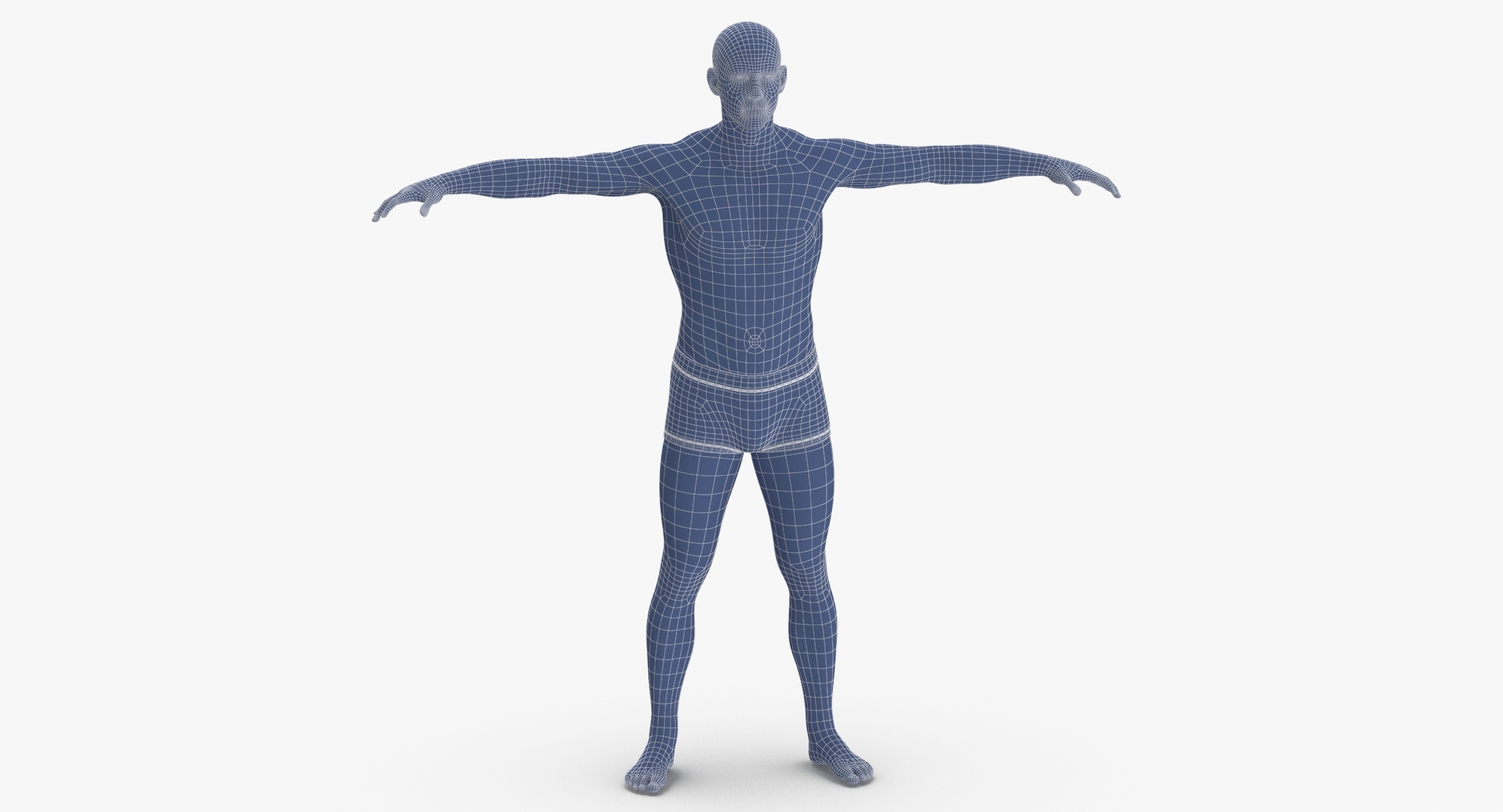 Male Human Body T Pose Modelo 3D - TurboSquid 1559296