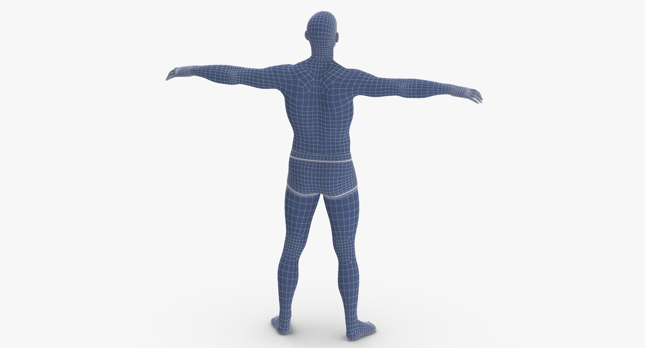 Male Human Body T Pose Modelo 3D - TurboSquid 1559296