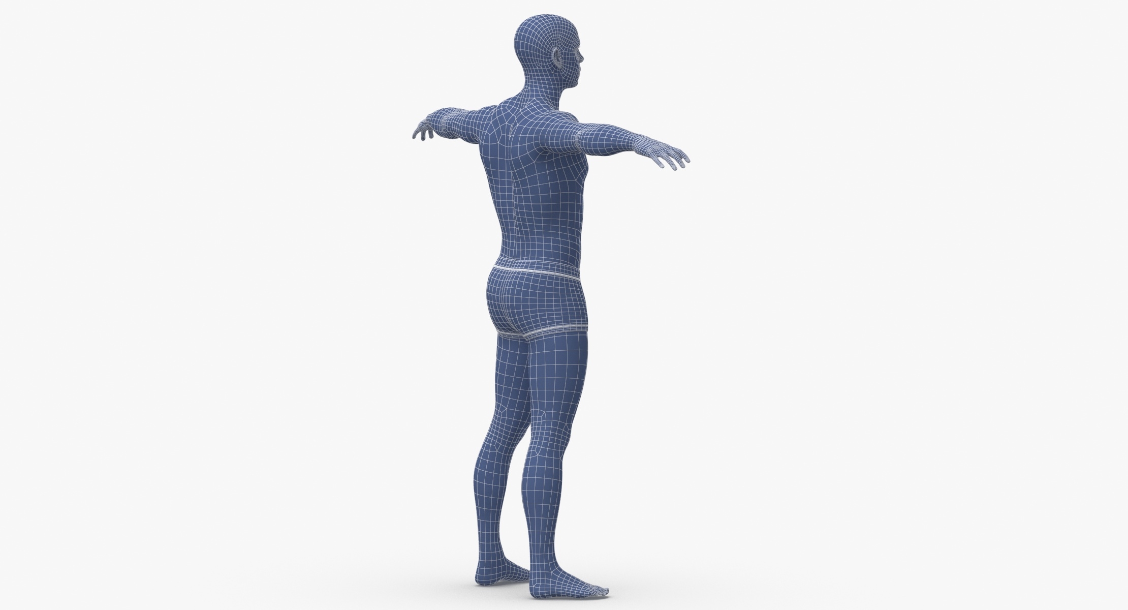 Male Human Body T Pose Modelo 3D - TurboSquid 1559296