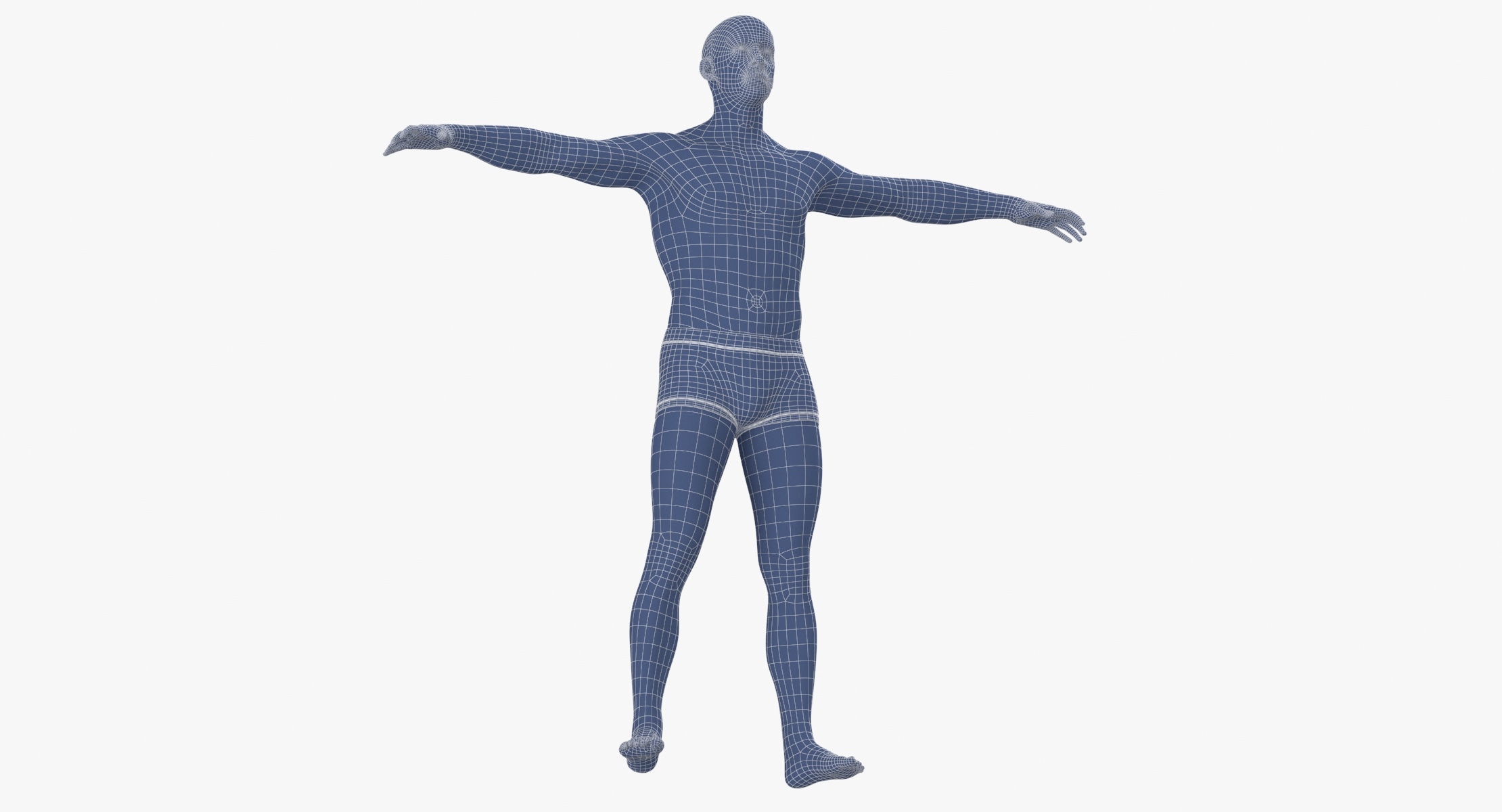 Male Human Body T Pose Modelo 3D - TurboSquid 1559296