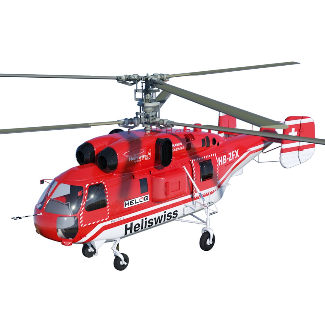 3D kamov ka 32 a12 - TurboSquid 1559389