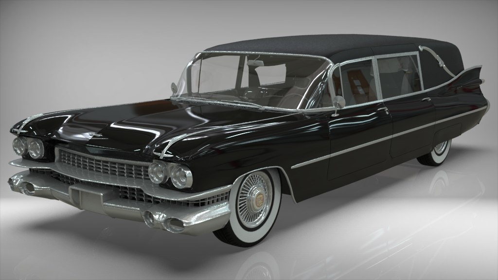 hearse model car