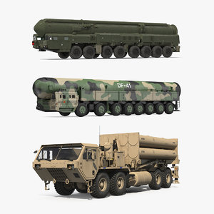 road-mobile ballistic missiles 2 model