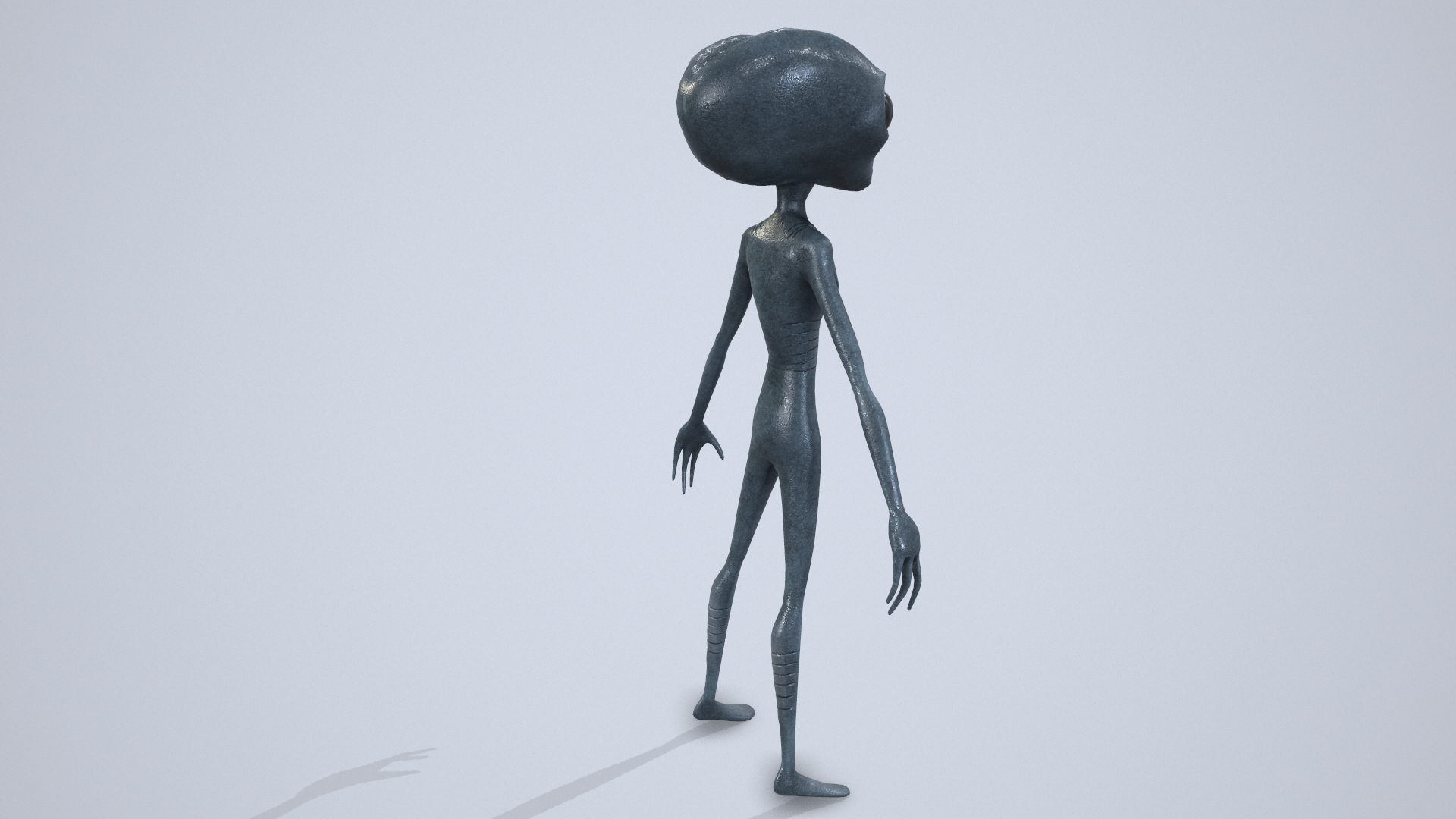 外星人的性格3d模型