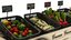 3D model fruit vegatables display stand