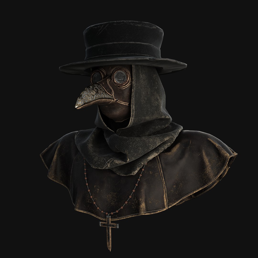 3D plague doctor - TurboSquid 1559840