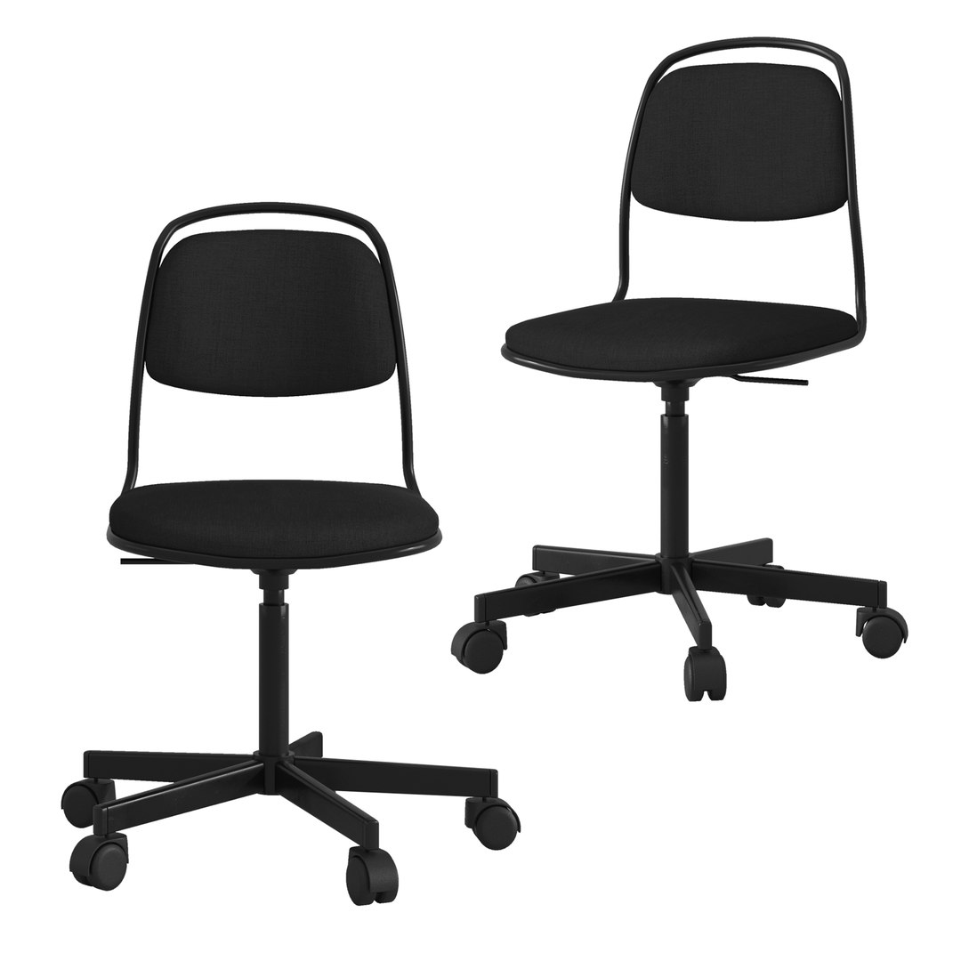 Free 3D office chair orfjall ikea model TurboSquid 1560084