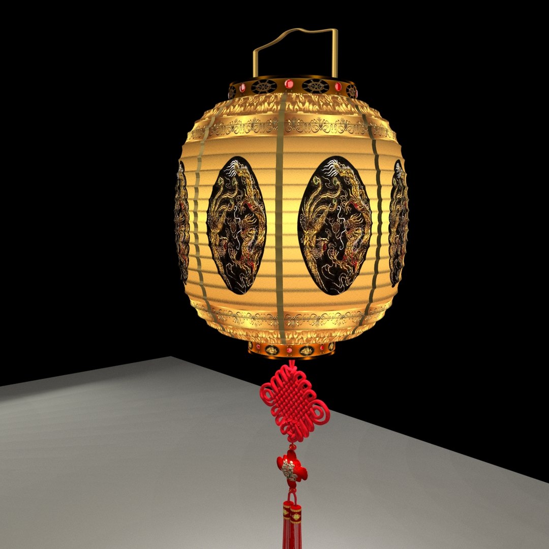 Chinese lantern 3D - TurboSquid 1560059