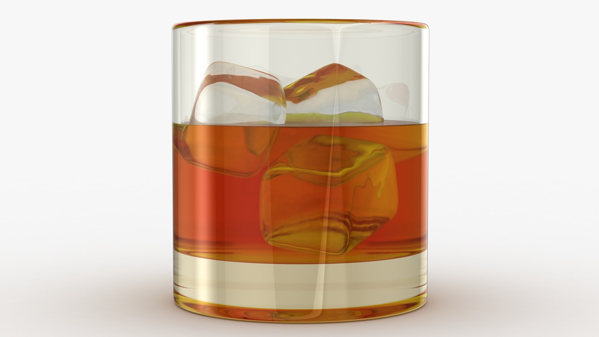 3D realistic glass whisky model TurboSquid 1559913