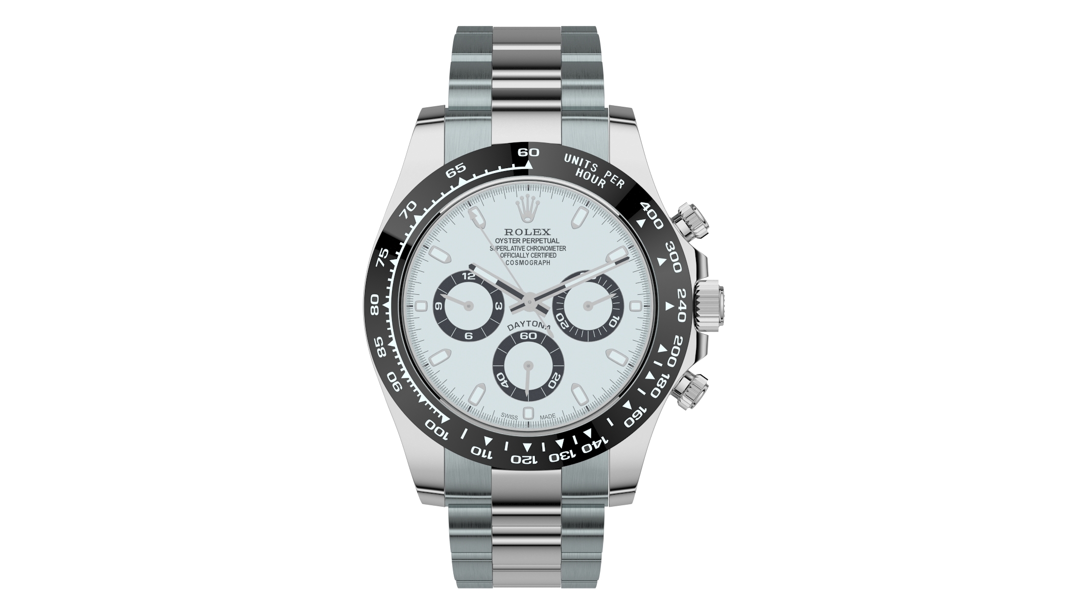 rolex cosmograph daytona oyster oystersteel3d模型