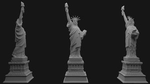 print statue liberty model