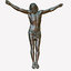 3d crucifixion sculpture-relief model