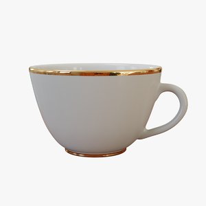 3D model cup glass china