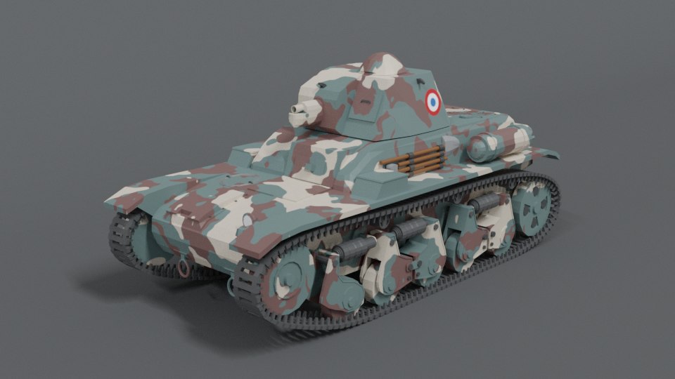 Лего renault r35