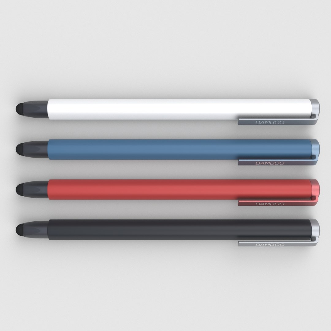 Wacom stylus 3D model - TurboSquid 1560651