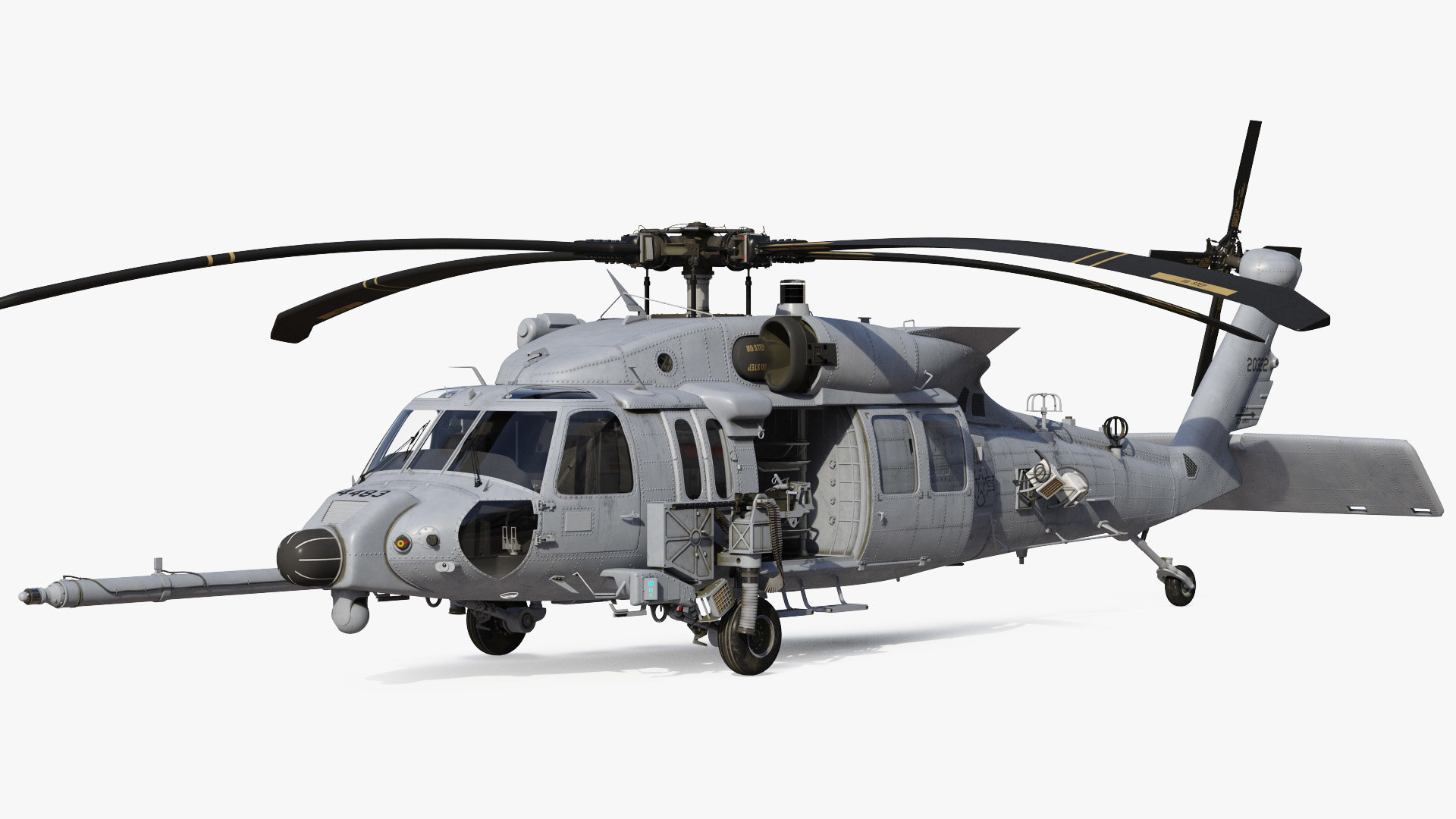 Sikorsky hh 60 pave 3D model - TurboSquid 1561133