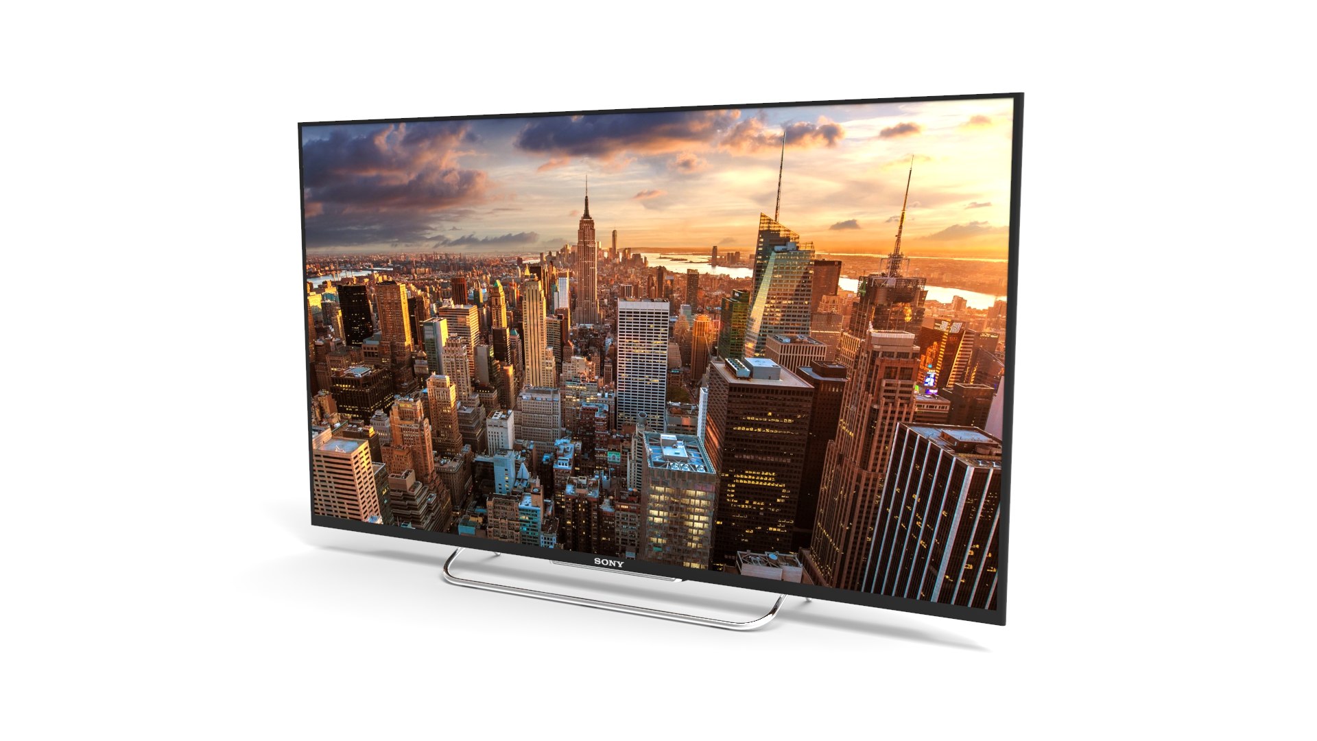 Sony 4k smart tv 3D model - TurboSquid 1560817