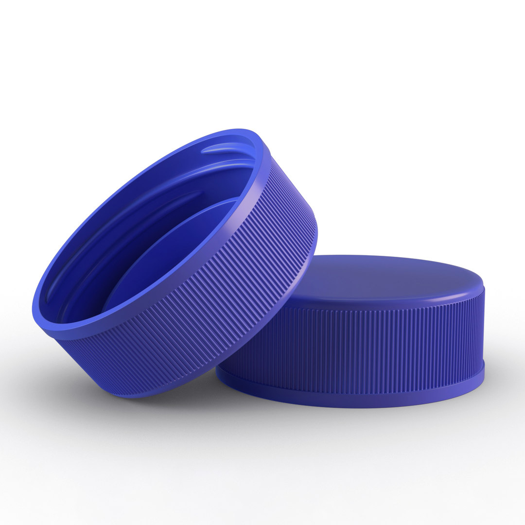 Plastic Bottle Screw Cap Model TurboSquid 1560953