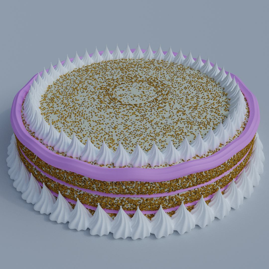 modèle 3D de Gâteau - TurboSquid 1560941
