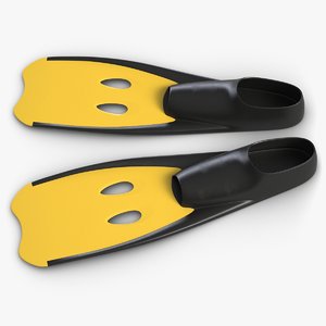 3ds diver flippers