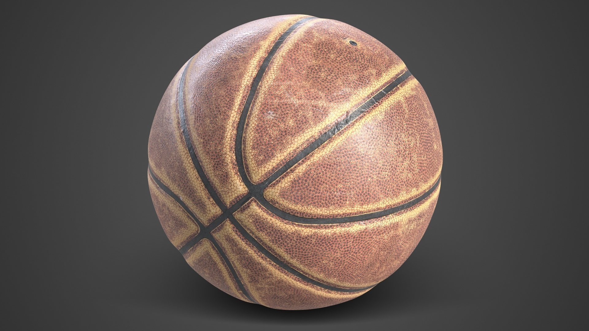 篮球33d模型
