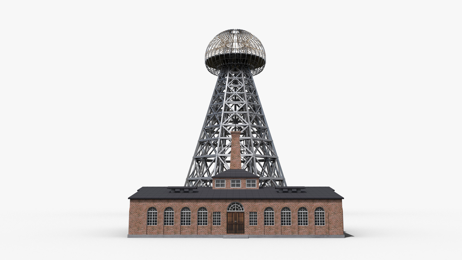 3D model wardenclyff tower TurboSquid 1547508