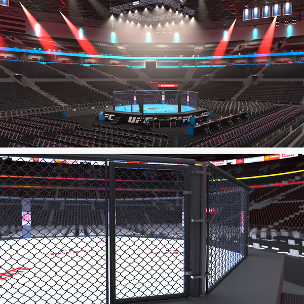 3D model ufc stadiums 2