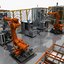 automatic production equipment 3D model