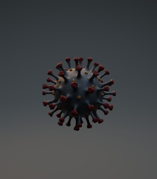3d model corona virus