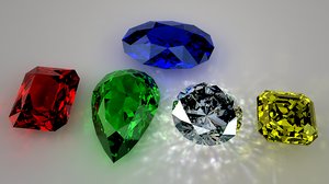 3D diamonds