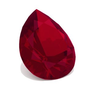 ruby cut pear - model