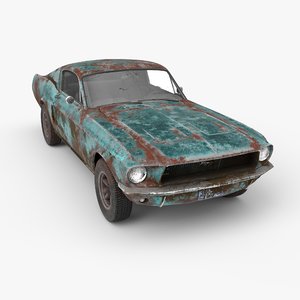 mustang fastback model