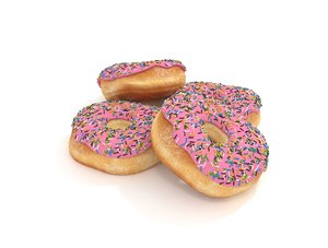 3D donuts model